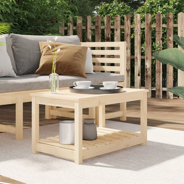 vidaXL Gartentisch 82,5x50,5x45 cm Massivholz Kiefer, 824134