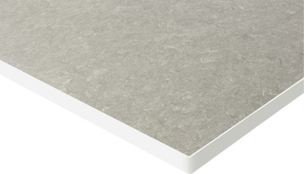 RAU Arbeitsplatte mit Linoleum-/Universal-Belag, B750 x T800 x S25 mm, L-075-080-25