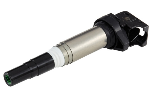 HELLA Zündspule, 12V, 3-polig, Kerzenschachtzündspule, gesteckt, 5DA 358 057-081