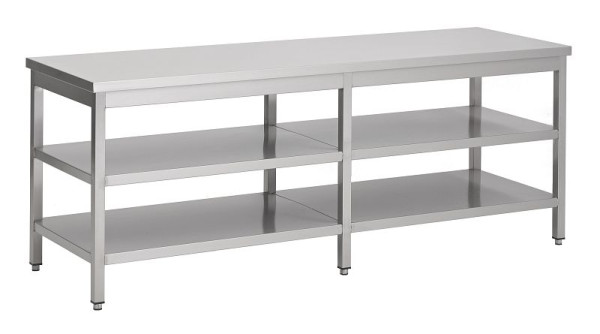 CombiSteel 600 Arbeitstisch 2 Boden 2100, Breite (mm): 2100, Tiefe (mm): 600, 7812.0279