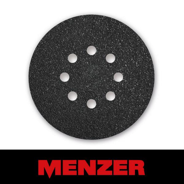 Menzer Klett-Schleifscheibe, Ø 150 mm, 8 Loch, Körnung 24, Siliciumcarbid, VE: 25, 231581024