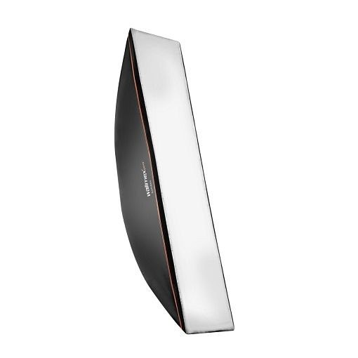 Walimex pro Softbox Orange Line 22x90, inkl. Front- und Zwischendiffusor sowie Transporttasche, 1018780