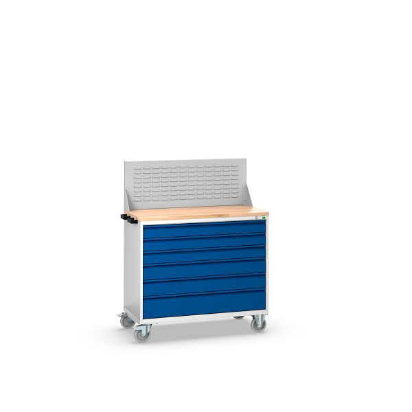 bott verso Aufsatzrahmen mit perfo Schlitzplatte BxTxH: 1050 x 215 x 400 mm, RAL 7035, 41022030.16