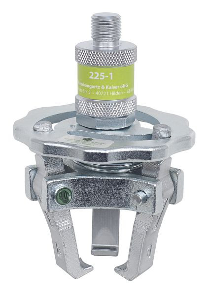 KUKKO Auszieher mit selbstzentrierenden Abzughaken, Spannweite außen: 50 mm, 225-1