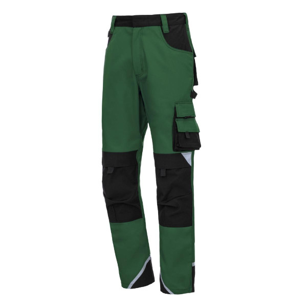 NITRAS MOTION TEX PLUS, Arbeitshose, lang, Größe: 90, Farbe: grün, VE: 10 Stück, 7614-90