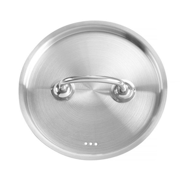 Hendi Deckel für Kochtopf 160 mm Kitchen Line, Sandwichboden, 837818