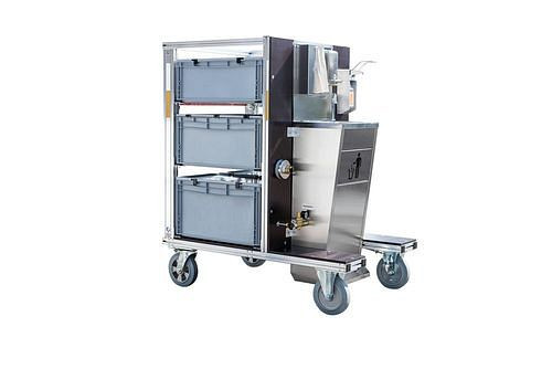 DENIOS Rollcontainer, Hygiene Typ 2, 305164, 4031405948990