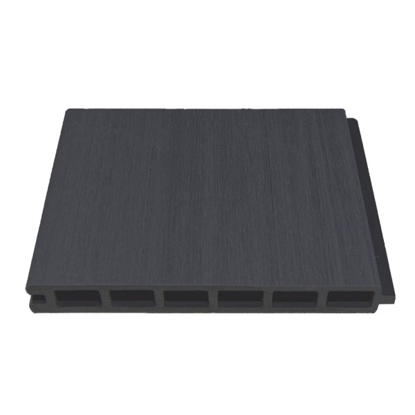 T&J ELSKOP-Serie WPC-Steckzaunsystem, Zaunlamelle 20 x 150 x 1790 mm, ANTHRAZIT co-extrudiert, 44677