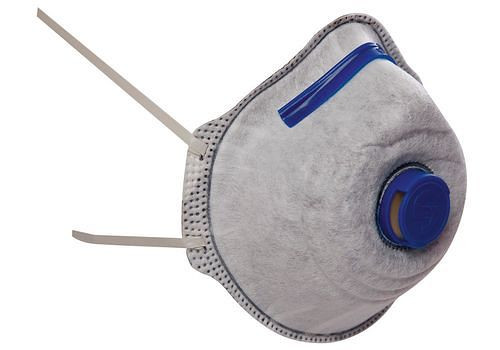EKASTU Safety Geruchsschutzmaske, Filterklasse FFP 2 Combi / V, Cool-Down-Ausatemventil, EN 149, VE: 12 Stück, 116601