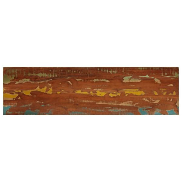 vidaXL Tischplatte 110x30x3,8 cm Rechteckig Altholz Massiv, 371103