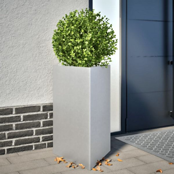 vidaXL Pflanzkübel 2 Stk. Dreieckig 50x43x75 cm Verzinkter Stahl, 851182