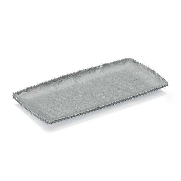 WAS GN Buffetplatte 1/3, granitgrau, Melamin, 918202013