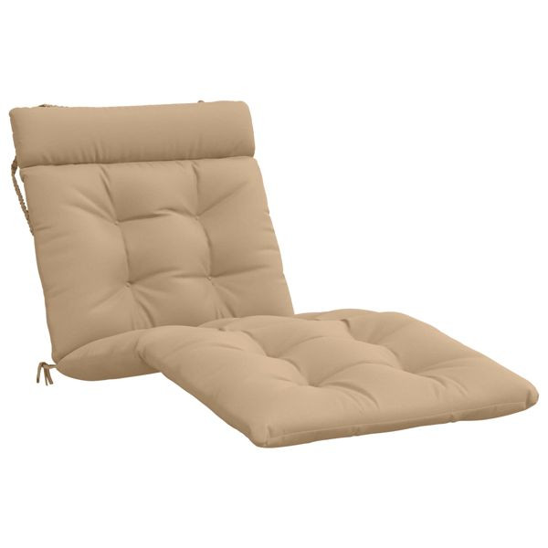 vidaXL Sonnenliege Kissen VIANEN 100 % Polyester Sand 200 x 80 x 8 cm, 953930