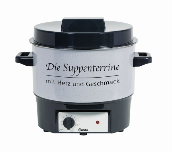 Bartscher Party-Kochtopf, 16 l, Material: Stahl, Emailliert, A150510, 4016098101822