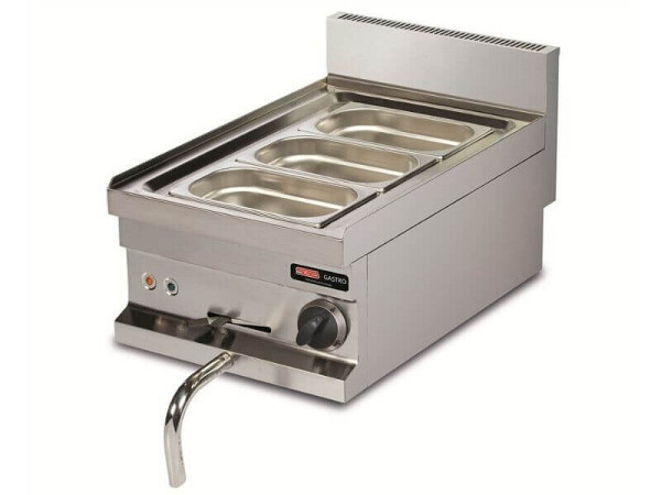 SGS Gastro Bain-Marie - 13 Liter - mit Ablasshahn - 3/4 GN, EB604