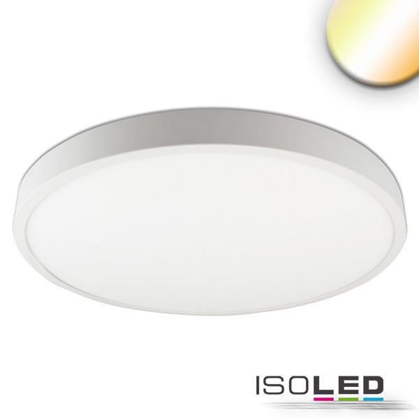 ISOLED LED Deckenleuchte PRO weiß, 36W, rund, DN500, ColorSwitch 2700/3000/4000K, dimmbar, 115201
