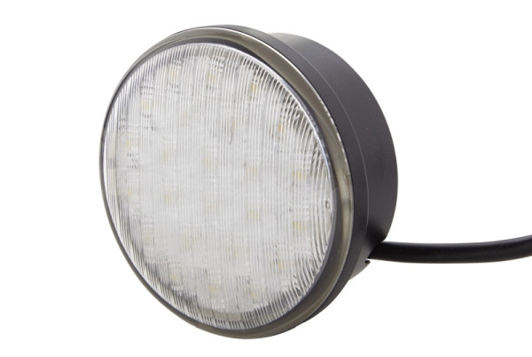 HELLA LED-Rückfahrscheinwerfer, 83mm, 24/12V, Einbau, anschraubbar, Kabel: 2500mm, Stecker: offene Kabelenden, 2ZR 959 010-501