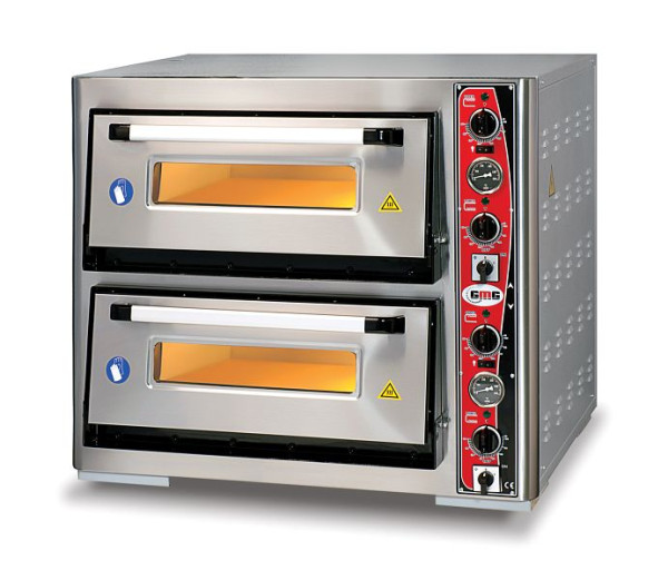 GMG Pizzaofen CLASSIC PF 7070 DE-T, 2 Backkammer, PF7070DE-T