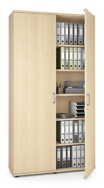 Deskin Flügeltürenschrank MULTI MODUL-PRO, Ahorndekor, B 1200 x H 2250 x T 420 mm, 351823
