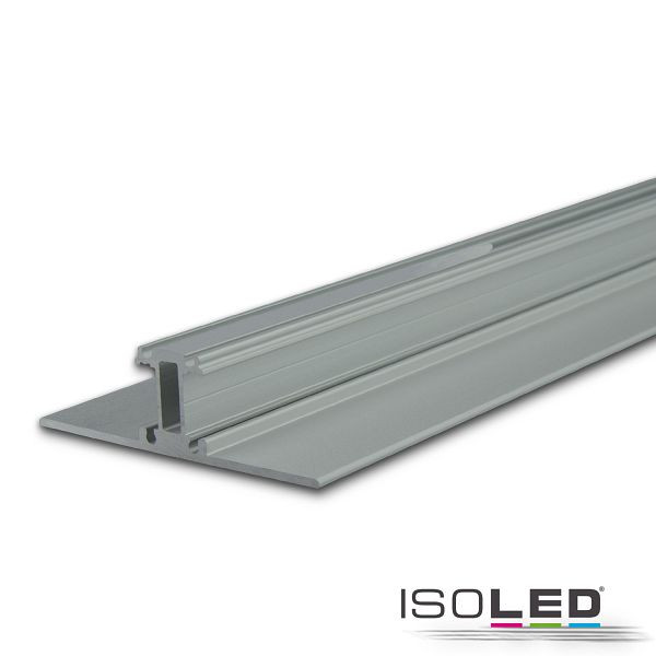 ISOLED LED Leuchtenprofil 2SIDE Aluminium pulverbeschichtet silber, 200cm, 114780