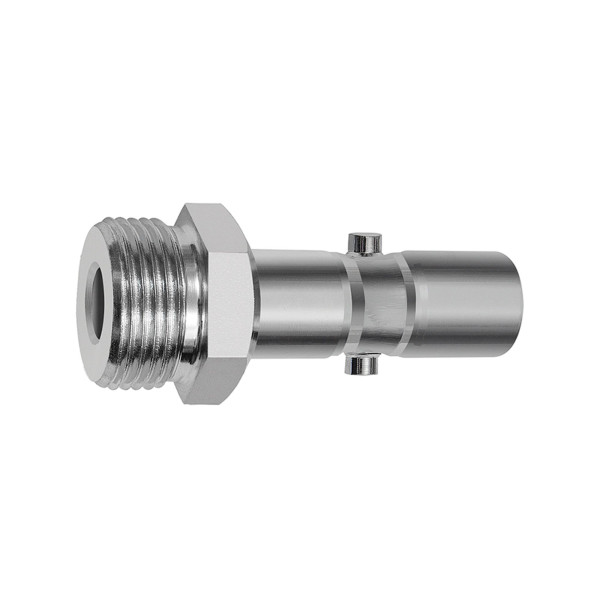 Riegler Nippel für Kupplung NW 11, schwere Reihe, 2-stufig, Stahl, G 3/8 AG, 141801