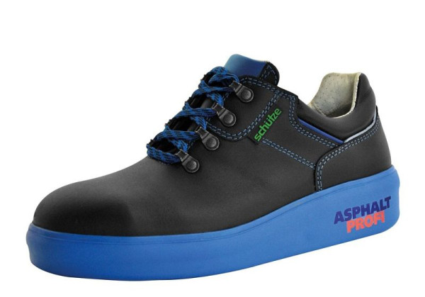 Stabilus Asphaltprofi Halbschuh 8210 S2, Größe: 45, Farbe: blau - schwarz, Metall, 8210-45