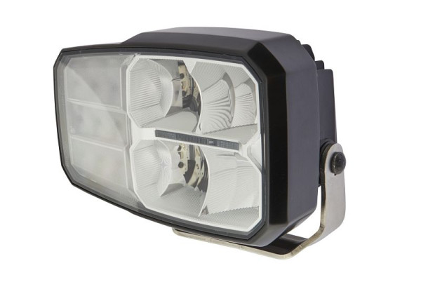 HELLA LED-Hauptscheinwerfer - C140 - 24/12V - Anbau - ECE/SAE/E1 4079 - Lichtscheibenfarbe: transparent - Stecker: DEUTSCH - rechts, 1EE 996 374-021