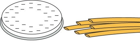 Neumärker Pasta-Scheibe Ø 57 mm Tagliolini für MPF 2,5 und MPF 4, 06-50754-08