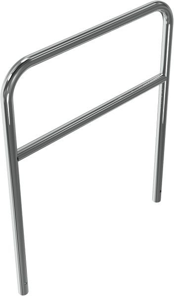 Schake Edelstahlbügel Ø 48 mm zum Einbetonieren, mit Querholm, Gesamtbreite 1000 mm, 449_22