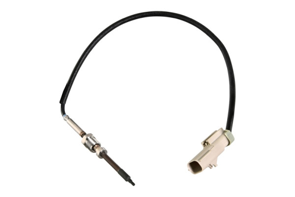 HELLA Sensor, Abgastemperatur, 2-polig, geschraubt, Kabel: 420mm, 6PT 010 376-911