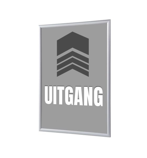 Showdown Displays Klapprahmen A1 Komplettset Ausgang Grau Niederländisch, KRA1G25LPPI474