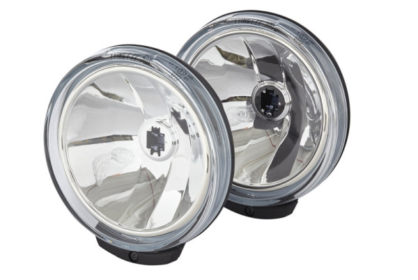HELLA FF/Halogen-Fernscheinwerfersatz, Comet FF 500, 12V, Anbau, ECE/SAE, glasklare Streuscheibe, transparent, links/rechts, Set, 1F6 010 952-821
