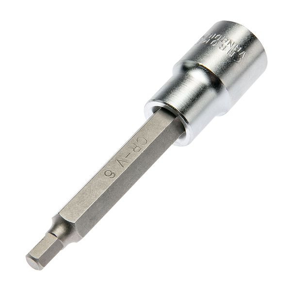 WGB 1/2" Innensechskant-Schraubendreher-Einsatz 363, DIN 7422, Größe: 6x55 mm, VE: 10 Stück, 9208543
