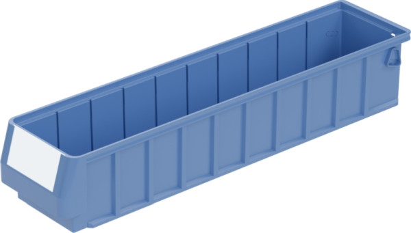 BITO Regalkasten RK Set /RK5109 500x117x90 taubenblau, inklusive Etikett, 16 Stück, C0220-0007