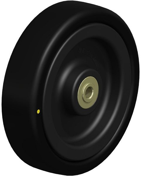 Blickle VPA 126/8K-EL Rad aus Vollgummi, Grau, 118844
