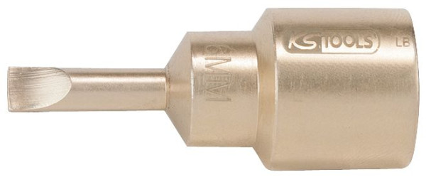 KS Tools BRONZEplus Bit-Stecknuss 1/2" Schlitz 6 mm, 963.1293