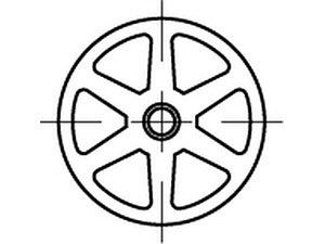 ART 88580 FISCHER-Dämmstoffteller Kunststoff DT 90/4 VE=S (250 Stück)