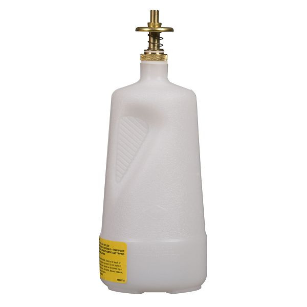 Justrite Dosierbehälter 1404, 7.9cm x 14cm, Weiß, JUT14005WH