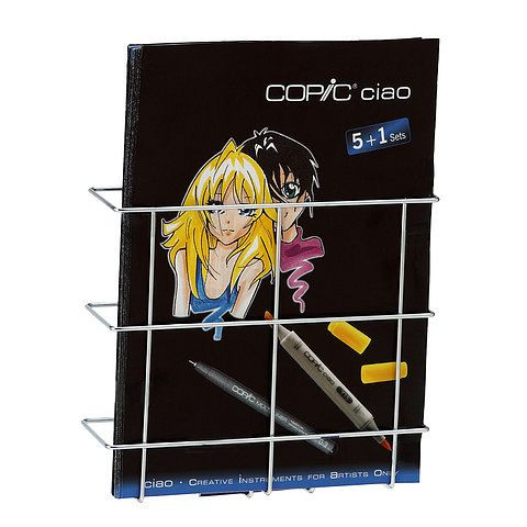 Magnetoplan Drahthängekorb für Prospekte, Größe: A4, 00018