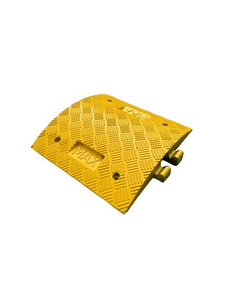 Ri-Traffic Temposchwelle element, Mittelstück gelb, Höhe 7 cm, 12-1007-05