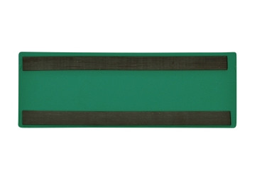 KROG Etikettentaschen - magnetisch, 220 x 80 mm, grün mit 2 Magnetstreifen, 5902093NA