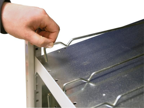 Schulte Trennführung 500 mm, glanzverzinkt, 10367-25