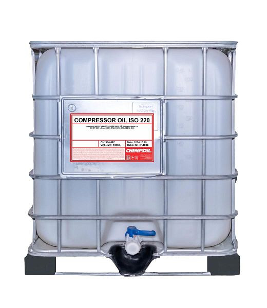 CHEMPIOIL 2904 Kompressoröl ISO 220, VE: 1000 l, CH2904-IBC