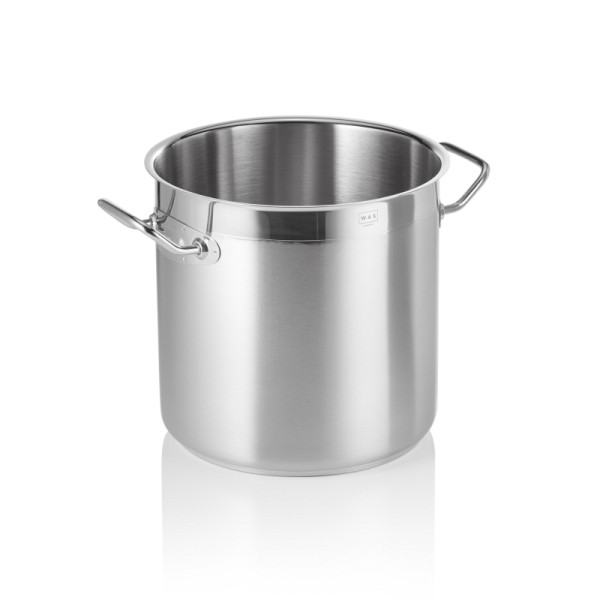 WAS Suppentopf COOKWARE 21, Ø 24 cm, 10 L, Chromnickelstahl 18/10, 2101240