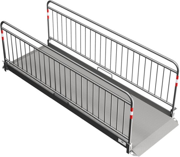 Schake Grabenbrücke „Secure” aus Aluminium, Breite: 1,00 m, Länge: 3,20 m, 20283-S