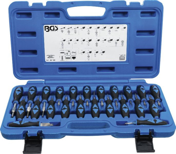BGS Stecker-Entriegelungs-Werkzeug-Satz, 23-teilig, 60160