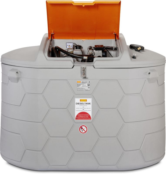 Cemo CUBE-Dieseltank Outdoor Basic 3500 l komplett, 11976