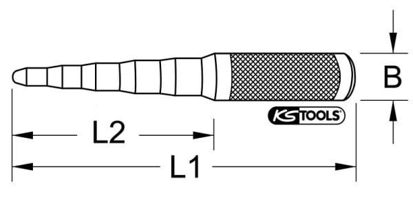 KS Tools Universal-Stufenschlüssel, 5-stufig, 8-16mm, 130.2032