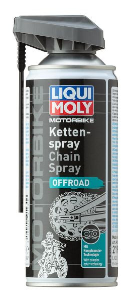 LIQUI MOLY Motorbike Kettenspray Offroad, Dose Aerosol, VE: 0,4 Liter, 21930