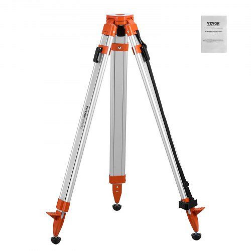 VEVOR Professional Stativ Baustativ für Laser & Nivelliergeräte Alu 420-1665mm, JZSJJZYSSTS02U6QMV0